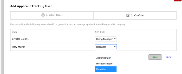 ApplicantStack User Management in WorkforceHub v1